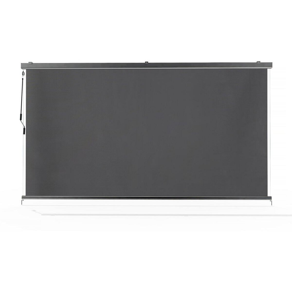 Habitat et Jardin Store pergola bioclimatique - 277 x 208 cm - Gris anthracite