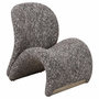 Voir la diapositive 1 : LISA DESIGN Mattia - fauteuil - en tissu