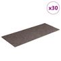 Voir la diapositive 2 : VIDAXL Tapis d'escalier auto-adhesifs 30 pcs creme 60x25 cm