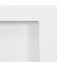 Voir la diapositive 5 : VIDAXL Niche de douche avec 2 compartiments Blanc brillant 41x69x9 cm