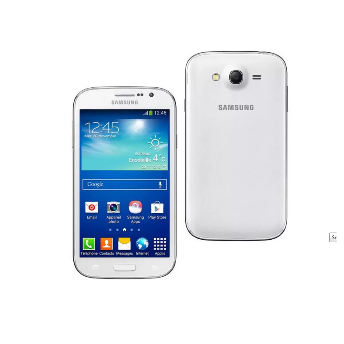 SAMSUNG Smartphone Galaxy GRAND PLUS blanc