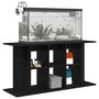 Voir la diapositive 4 : VIDAXL Support pour aquarium chêne noir 120x40x60 cm bois d ingénierie
