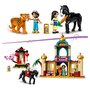 Voir la diapositive 5 : LEGO Disney 43208 - Les Aventures de Jasmine et Mulan avec Figurine Cheval et Mini-Poupées