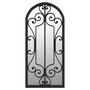 Voir la diapositive 2 : VIDAXL Miroir de jardin Noir 100x45 cm Fer pour utilisation exterieure