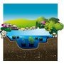 Voir la diapositive 2 : Bâche pour bassin Aqualiner 4mx3m