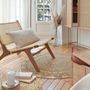 Voir la diapositive 5 : ATMOSPHERA Tapis rond jute vegetale  Shine  diamètre 115 cm Atmosphera