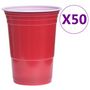 Voir la diapositive 4 : VIDAXL Ensemble de table de bière pong 0,5 L Plastique