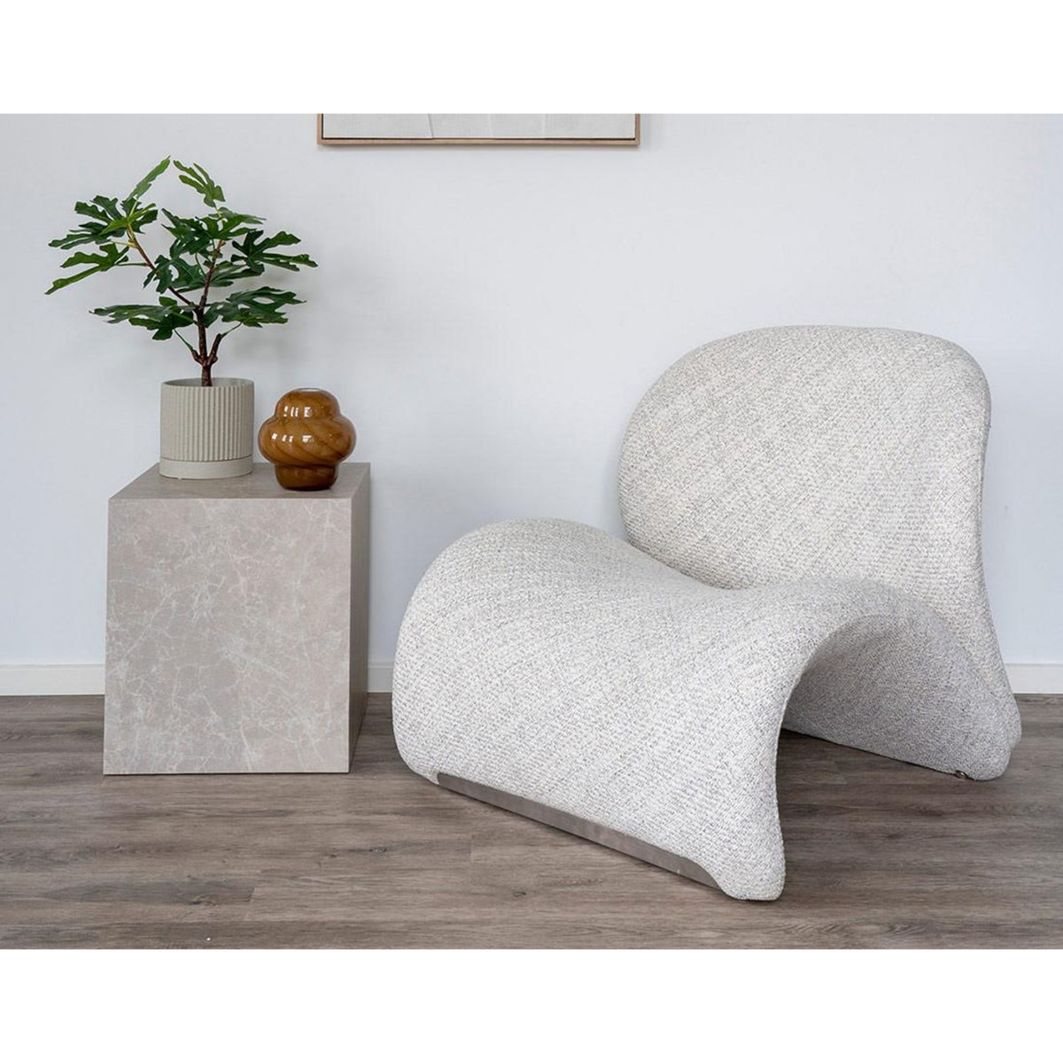 LISA DESIGN Mattia - fauteuil - en tissu