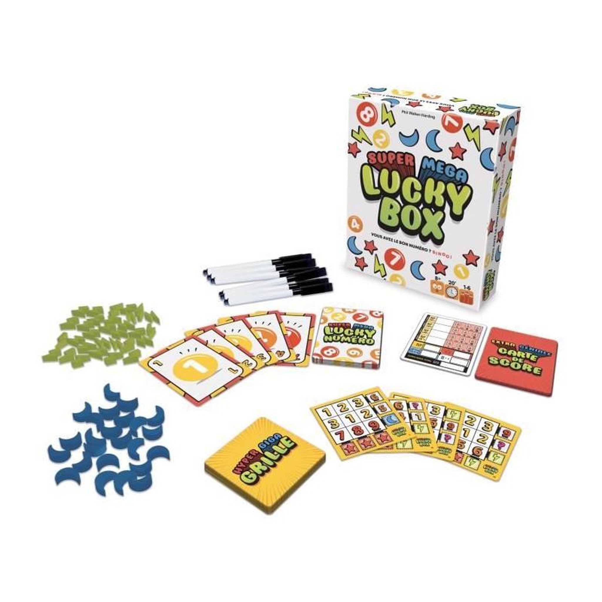 Voir la diapositive 2 : Asmodee Super Méga Lucky Box - Asmodee - Jeu de société