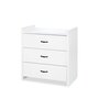 LITTLE SKY BY KLUPS Commode 3 tiroirs LittleSky by Klups Amelia White - Blanc