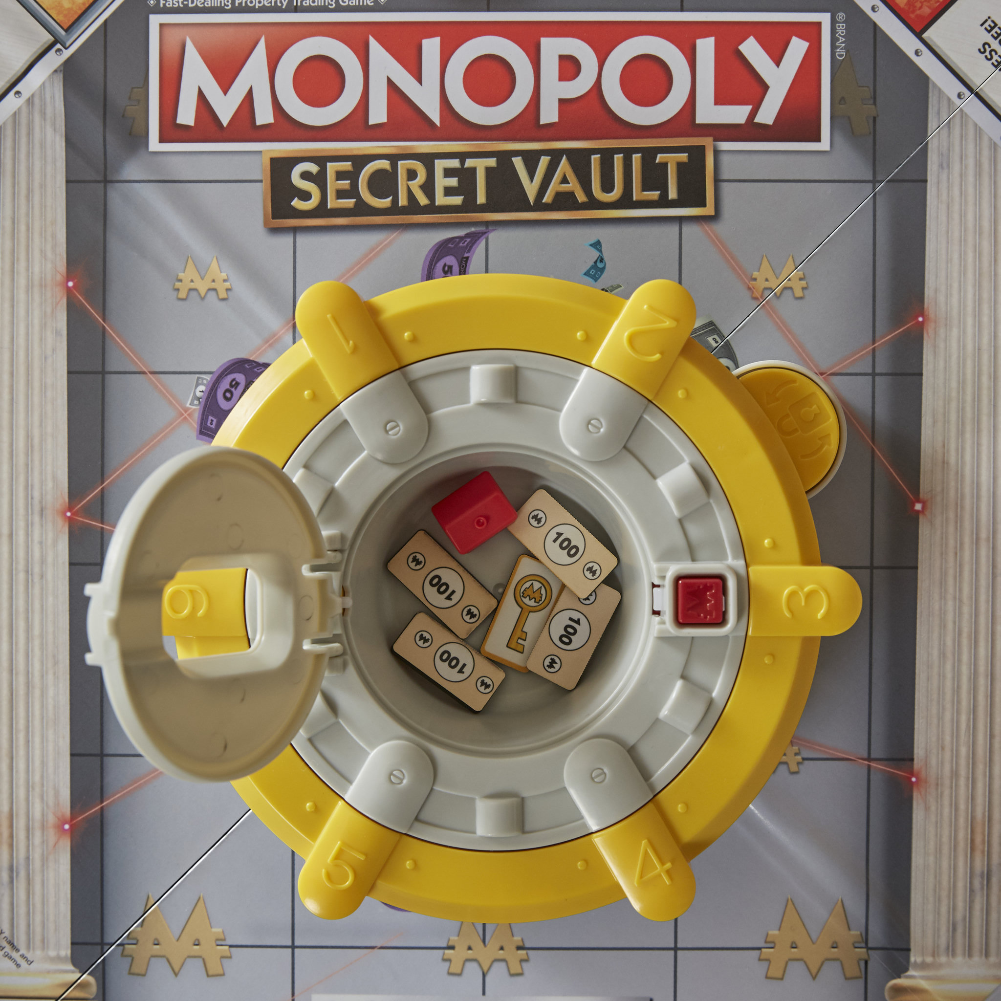 Voir la diapositive 5 : HASBRO Jeu Monopoly Coffre fort 