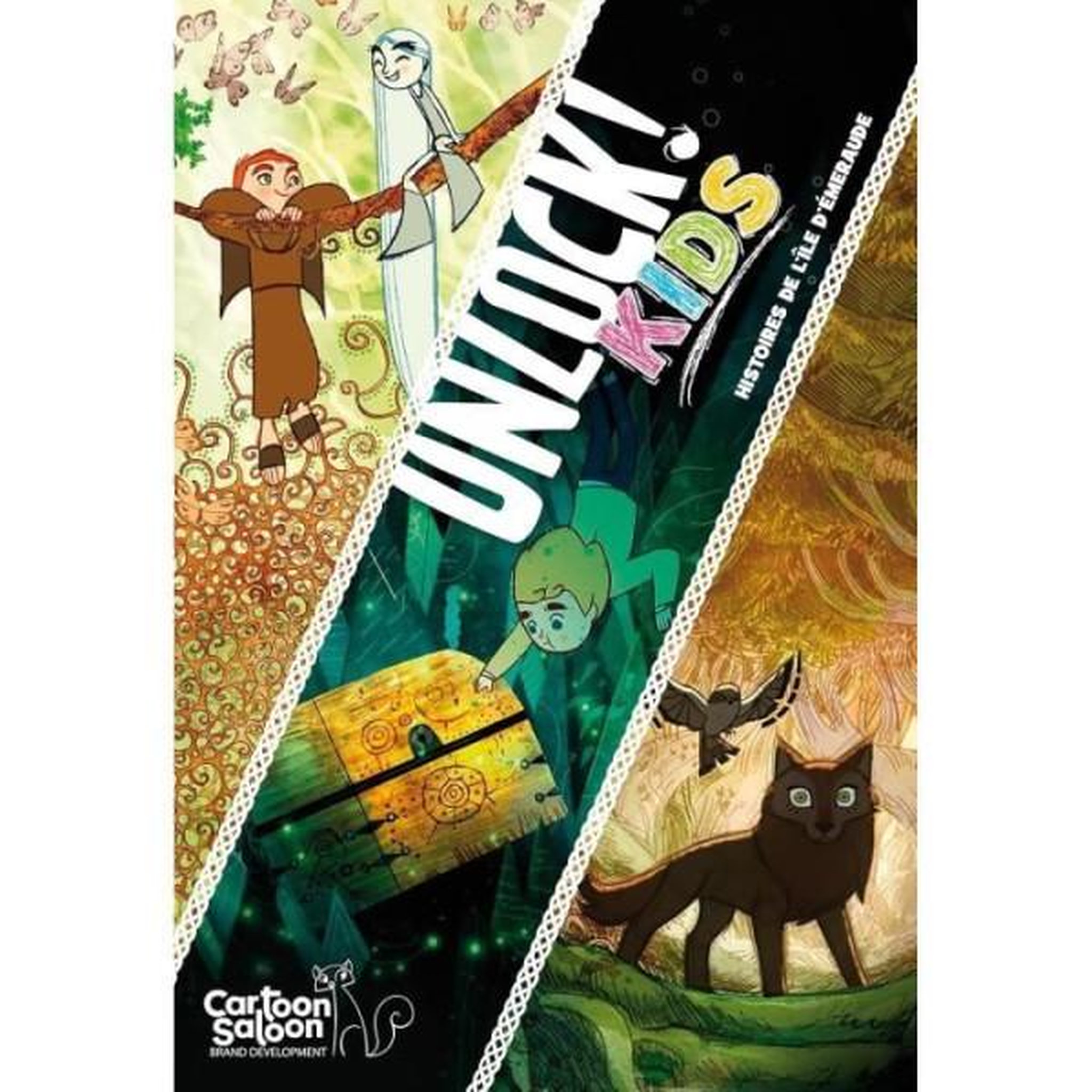 Voir la diapositive 2 : Space cowboys Unlock! Kids - Histoires de l'ile d'emeraude