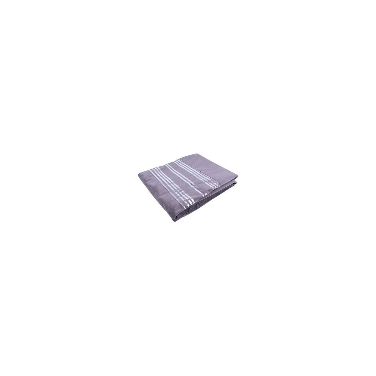 Paris Prix Ensemble Coussin & Plaid  Prisma III  130x170cm Gris