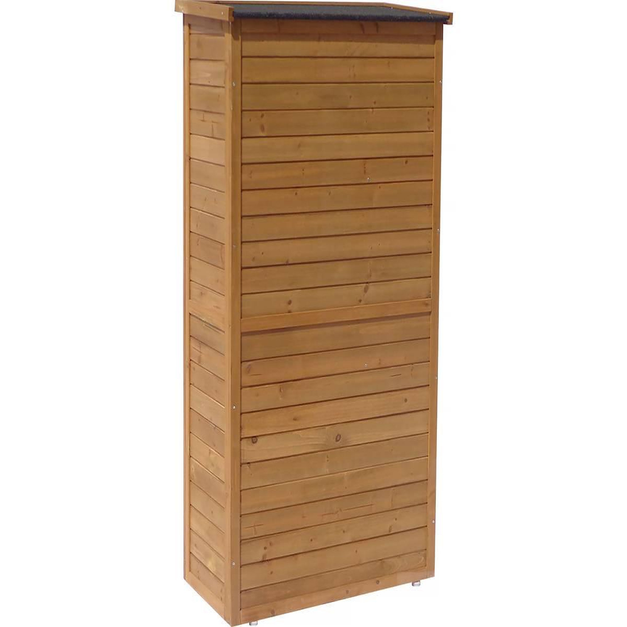 Voir la diapositive 4 : Habitat et Jardin Armoire de jardin  Space  - 87 x 46.5 x 160 cm - Marron