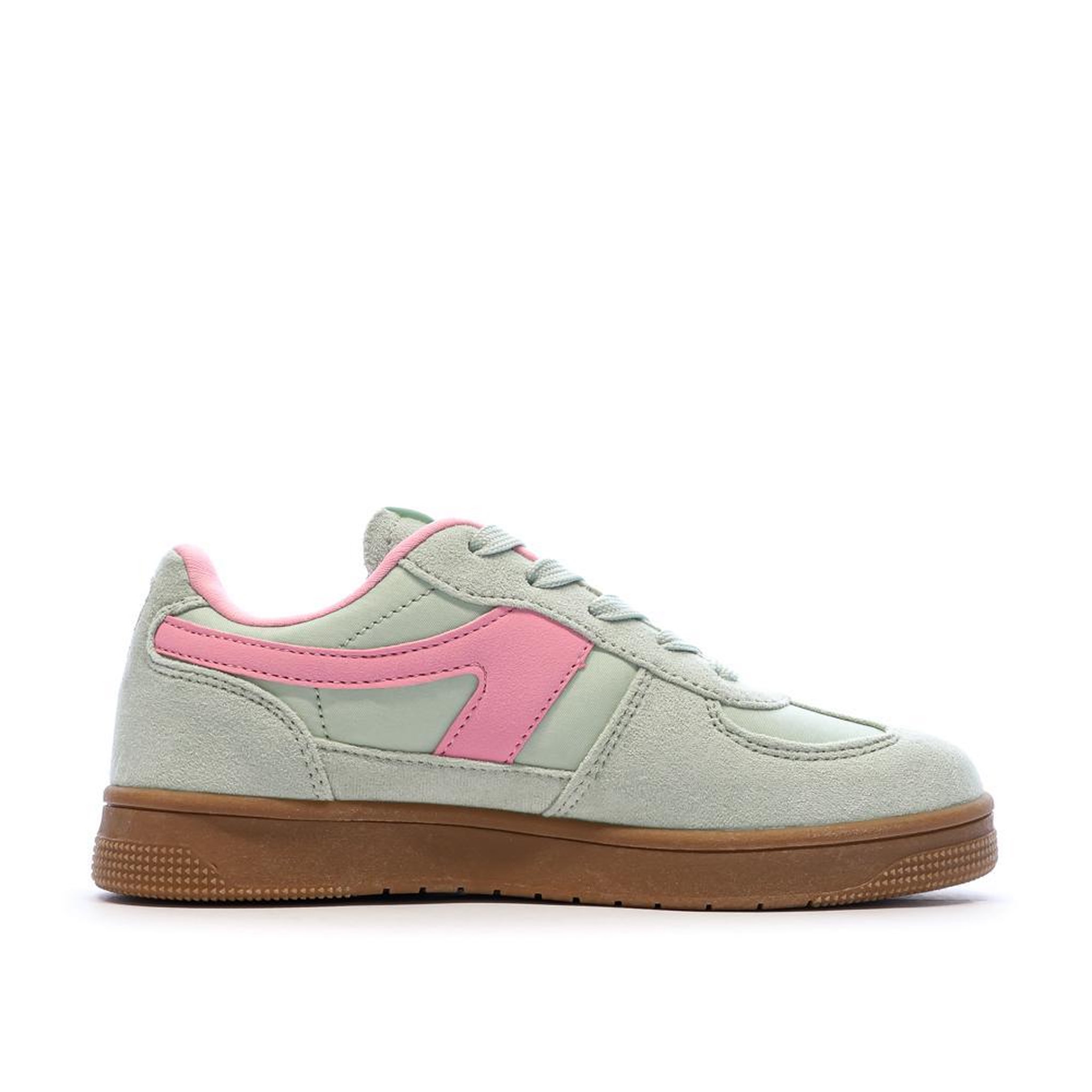 Voir la diapositive 2 : XTI Baskets Vertes/Roses Fille Xti 151149