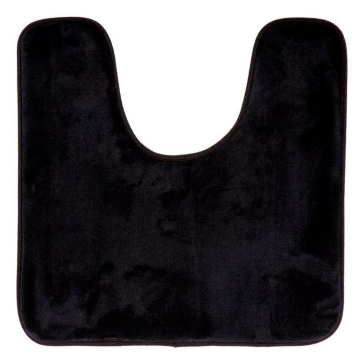 Paris Prix Tapis Contour WC  Mémoire  48x48cm Noir