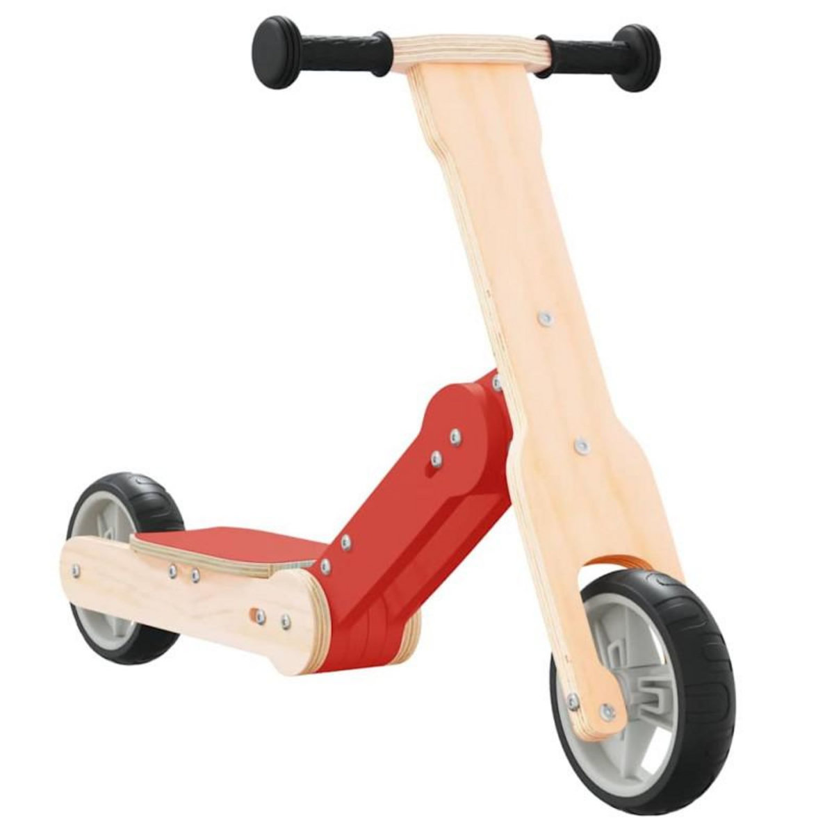 VIDAXL Trottinette pour enfants 2 in 1 rouge