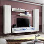 Voir la diapositive 1 : Paris Prix Meuble TV Mural Design  Fly I  260cm Blanc