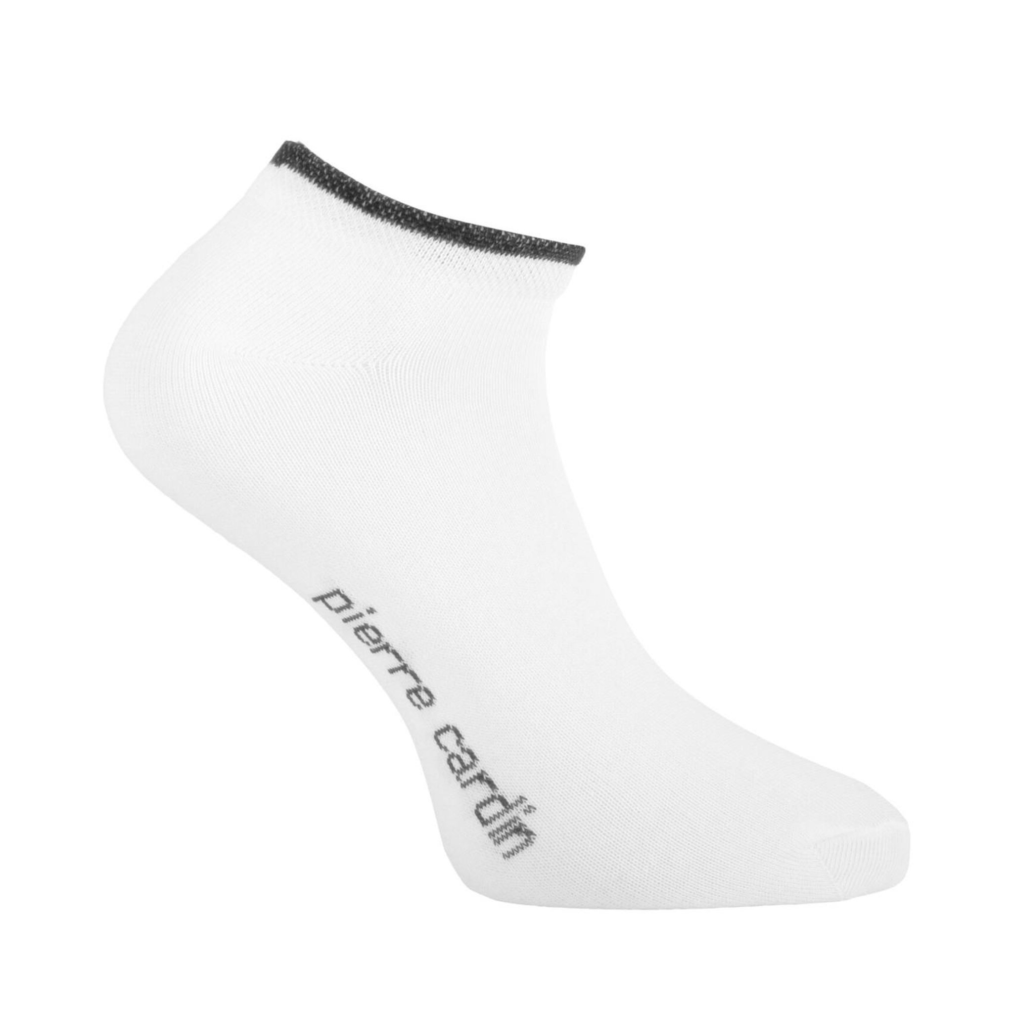 Voir la diapositive 3 : PIERRE CARDIN Lot de 5 paires de chaussettes courtes femme à motif pc 0375 pack b