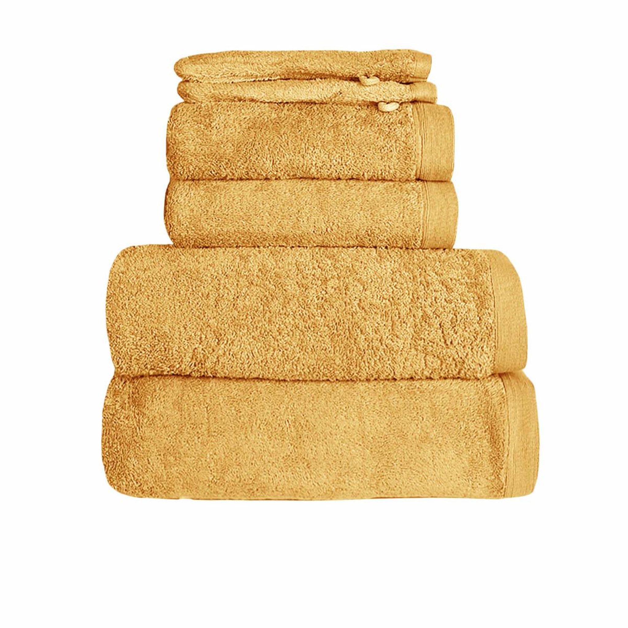 Voir la diapositive 1 : Sensei Maison Ensemble de bain 6 pièces 500 g/m² STUDIO (2 draps de douche +2 serviettes de toilette + 2 gants)