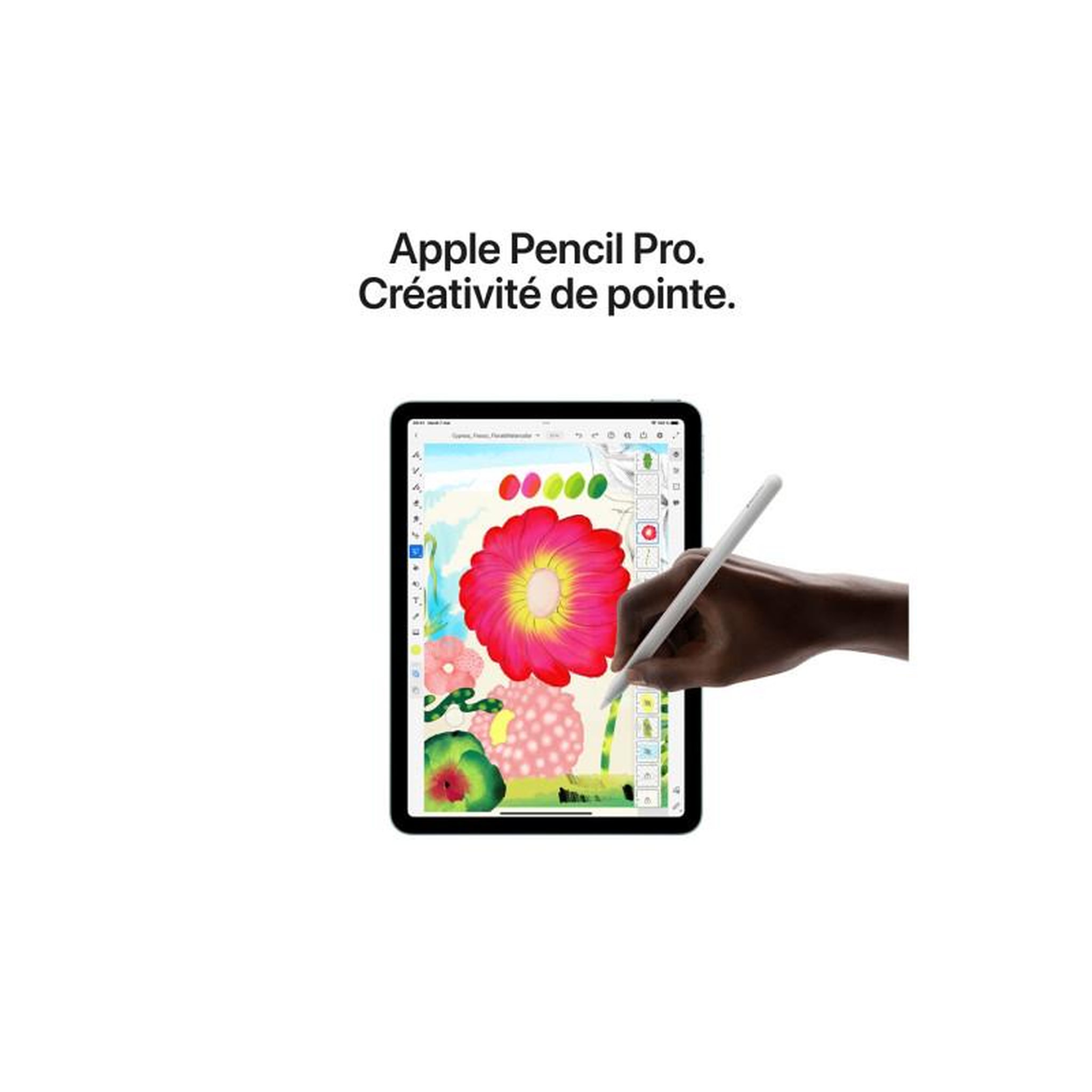 Voir la diapositive 6 : APPLE Tablette Apple Air 13 Mauve 128Go 2024