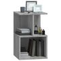 Voir la diapositive 4 : VIDAXL Table de chevet Sonoma gris 35x35x55 cm Bois d'ingenierie