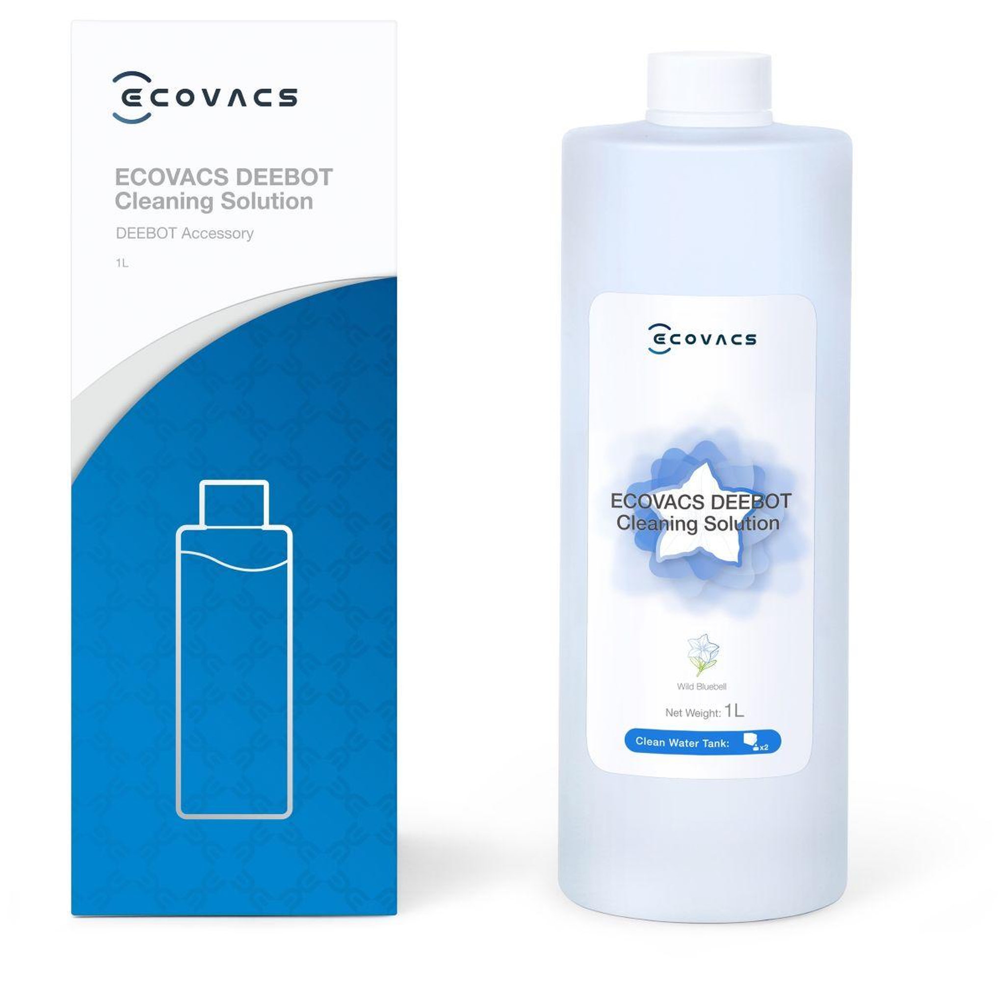 Voir la diapositive 4 : ECOVACS Détergent pour aspirateur robot laveur