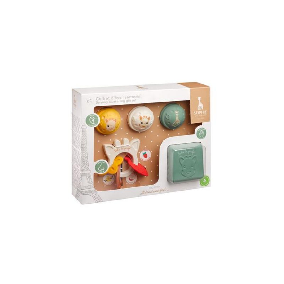 SOPHIE LA GIRAFE Coffret d éveil sensoriel Sophie La Girafe