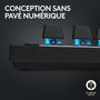 Voir la diapositive 4 : Logitech Clavier gamer sans fil Pro X LIGHTSPEED  TKL Tactile Noir