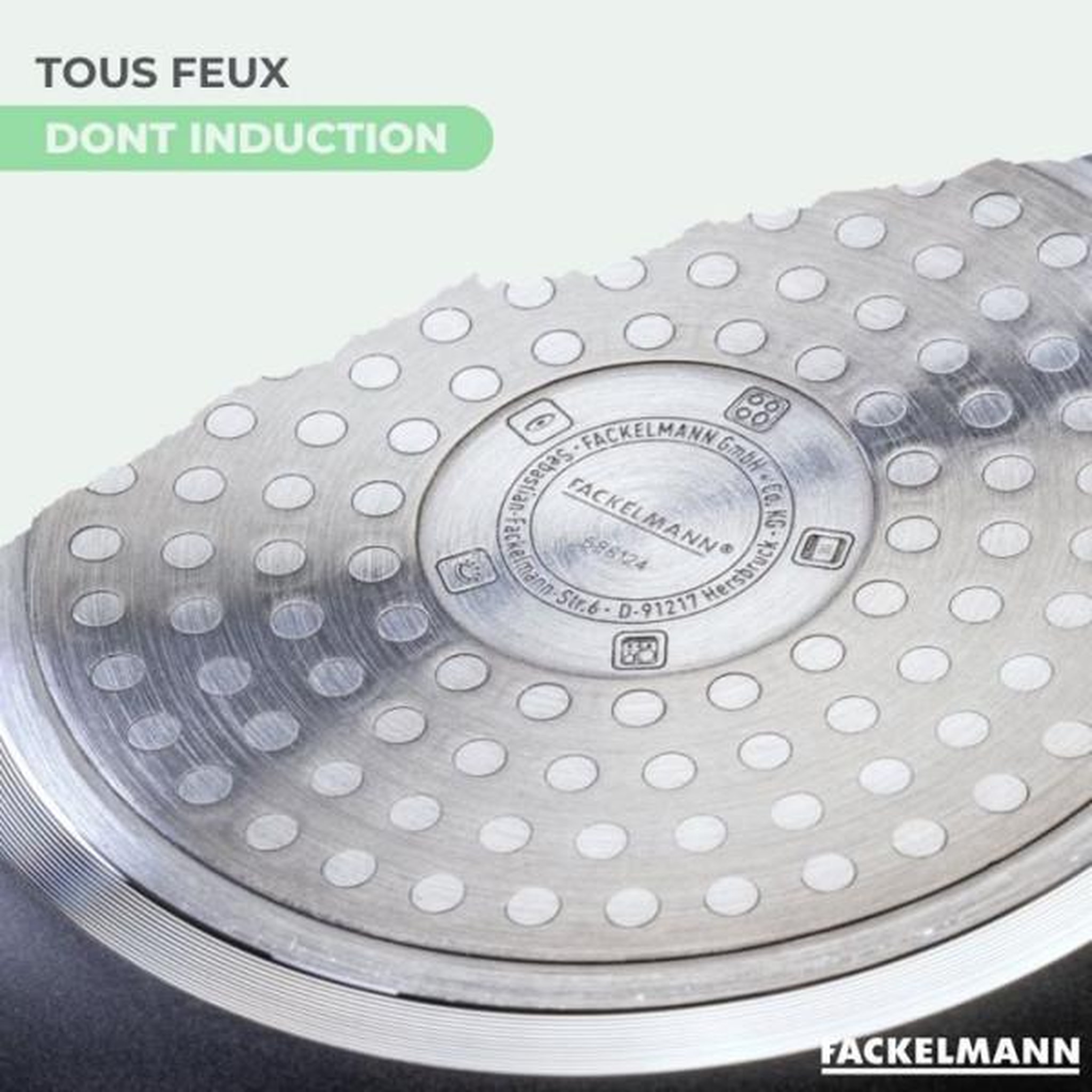 Voir la diapositive 5 : Fackelmann Set de 2 poeles - fackelmann - brandao - antiadhésives céramique - 24 et 28 cm