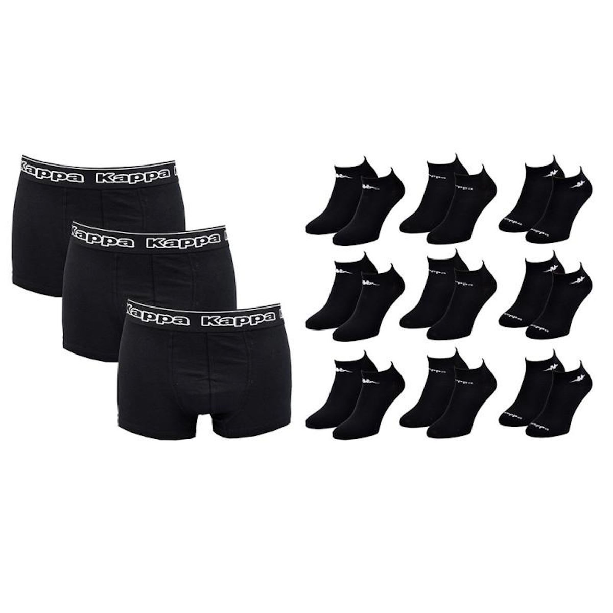 KAPPA Boxer homme KAPPA Lot de 3 PACK CADEAUX