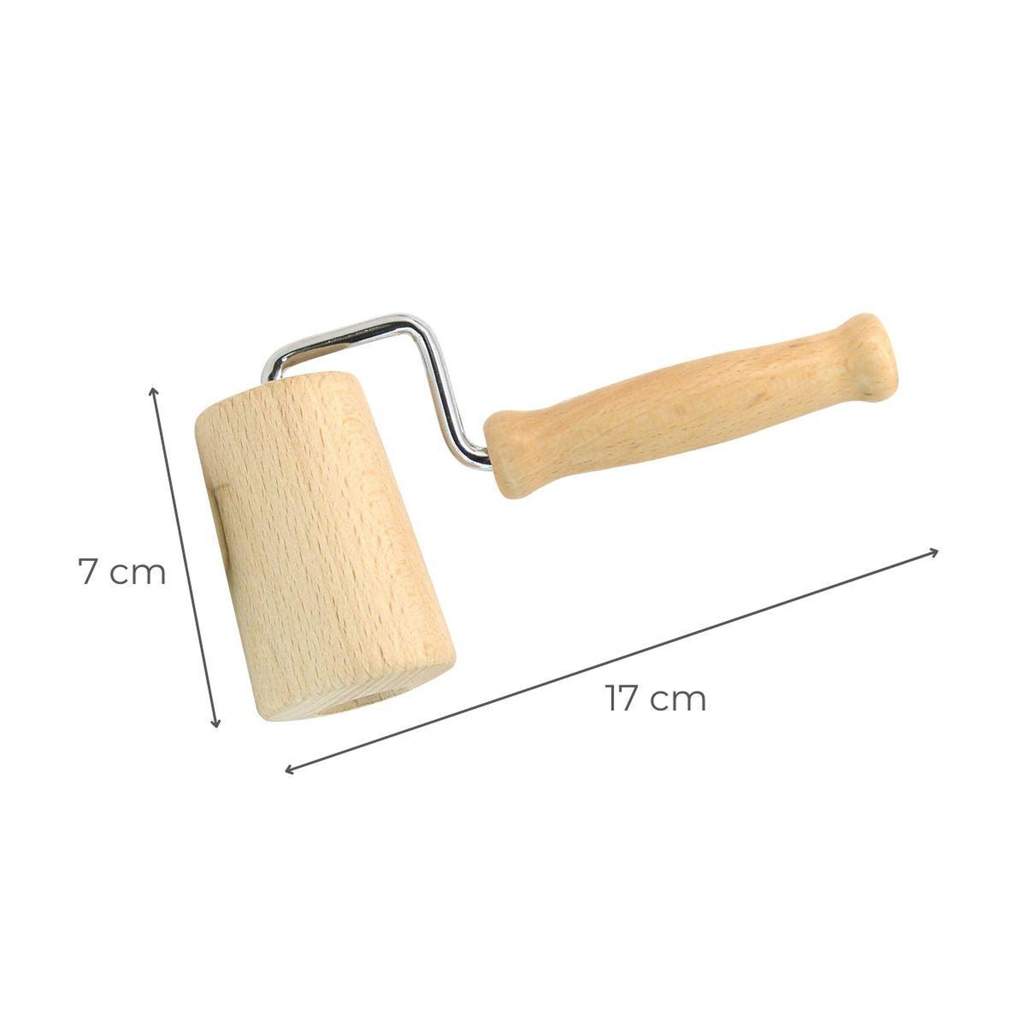 Voir la diapositive 3 : Fackelmann Mini rouleau à pâtisserie en bois 17 cm fackelmann boissellerie