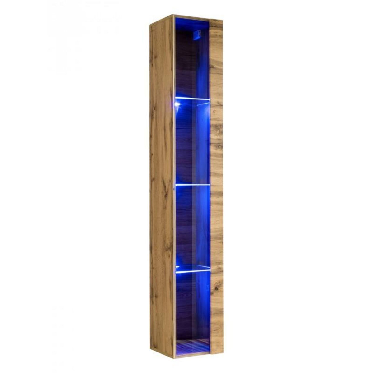Paris Prix Vitrine Murale LED  Switch  180cm Naturel