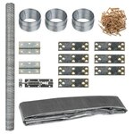 VIDAXL Poulailler 268x100x190 cm metal