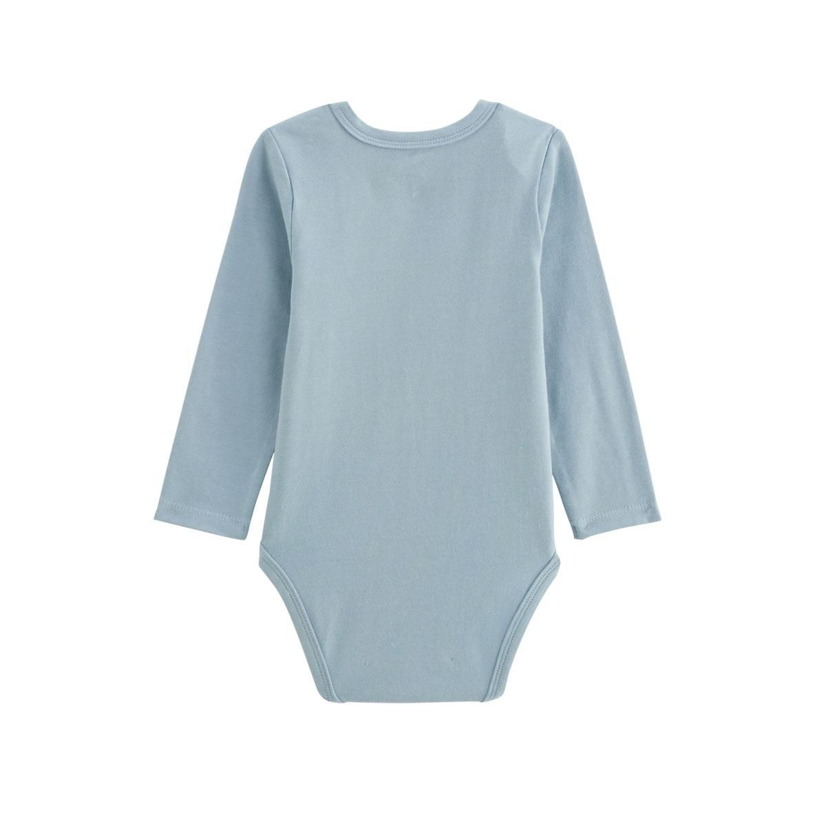 Petit Béguin Lot de 2 bodies bébé manches longues Félintrépide