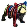 Voir la diapositive 1 : ATMOSPHERA Statuette Déco  Chien Peint  34cm Noir