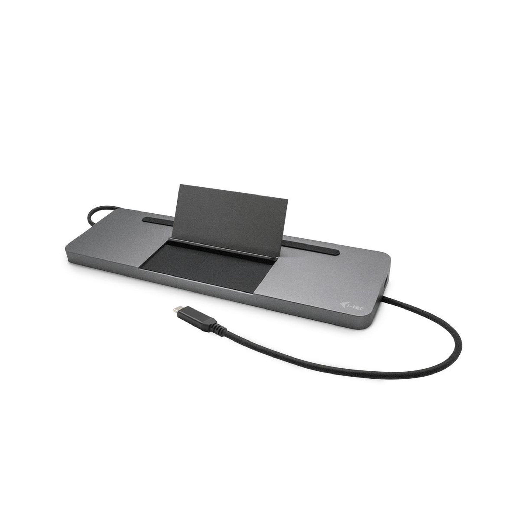 Voir la diapositive 3 : I-TEC I-tec metal sb-c ergonomic 4k 3x display docking station with power delivery 85 w + universal charger 100 w