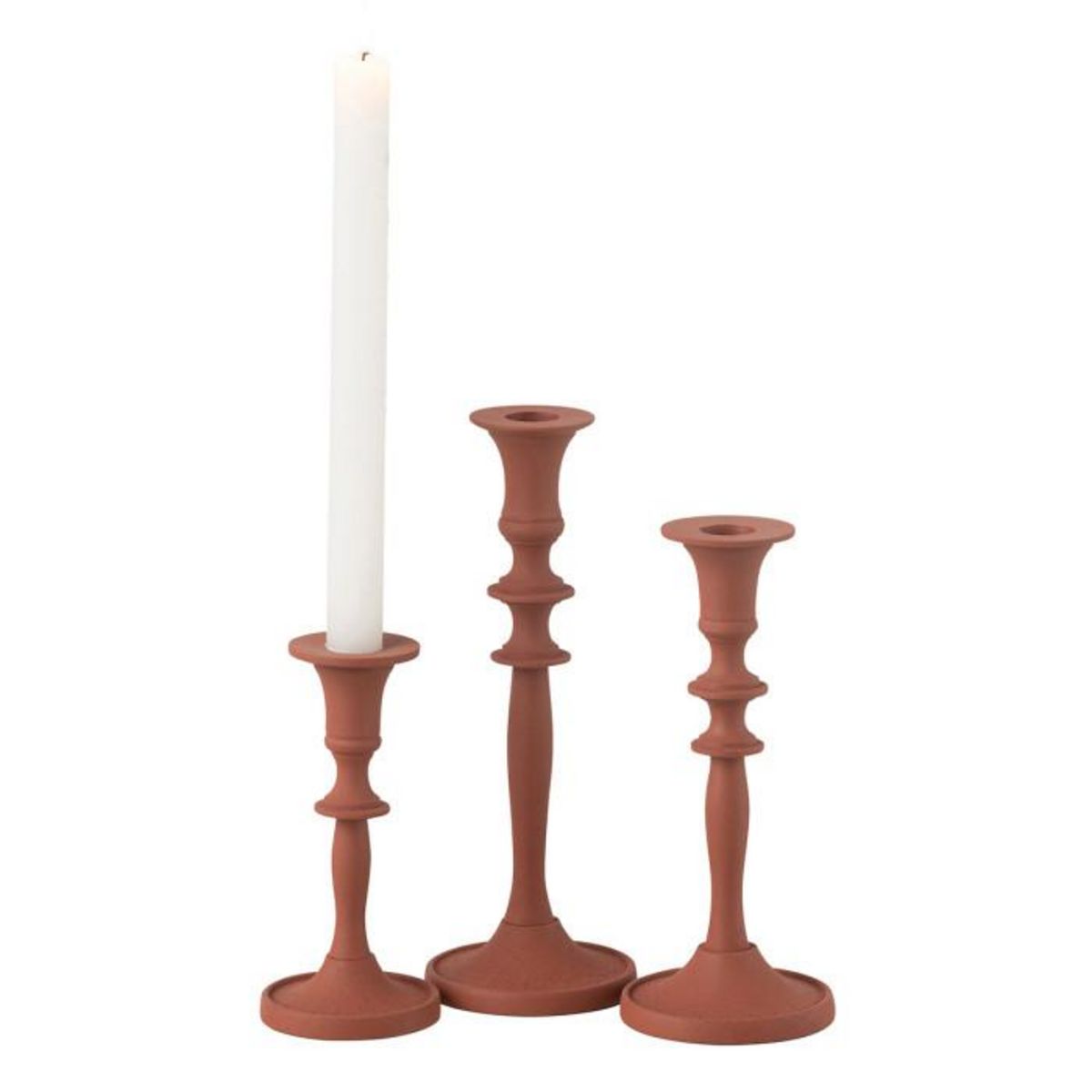 Paris Prix Lot de 3 Chandeliers  Lise  23cm Rouille