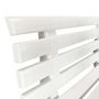Voir la diapositive 5 : VIDAXL Banc de jardin 145,5 cm Plastique Blanc