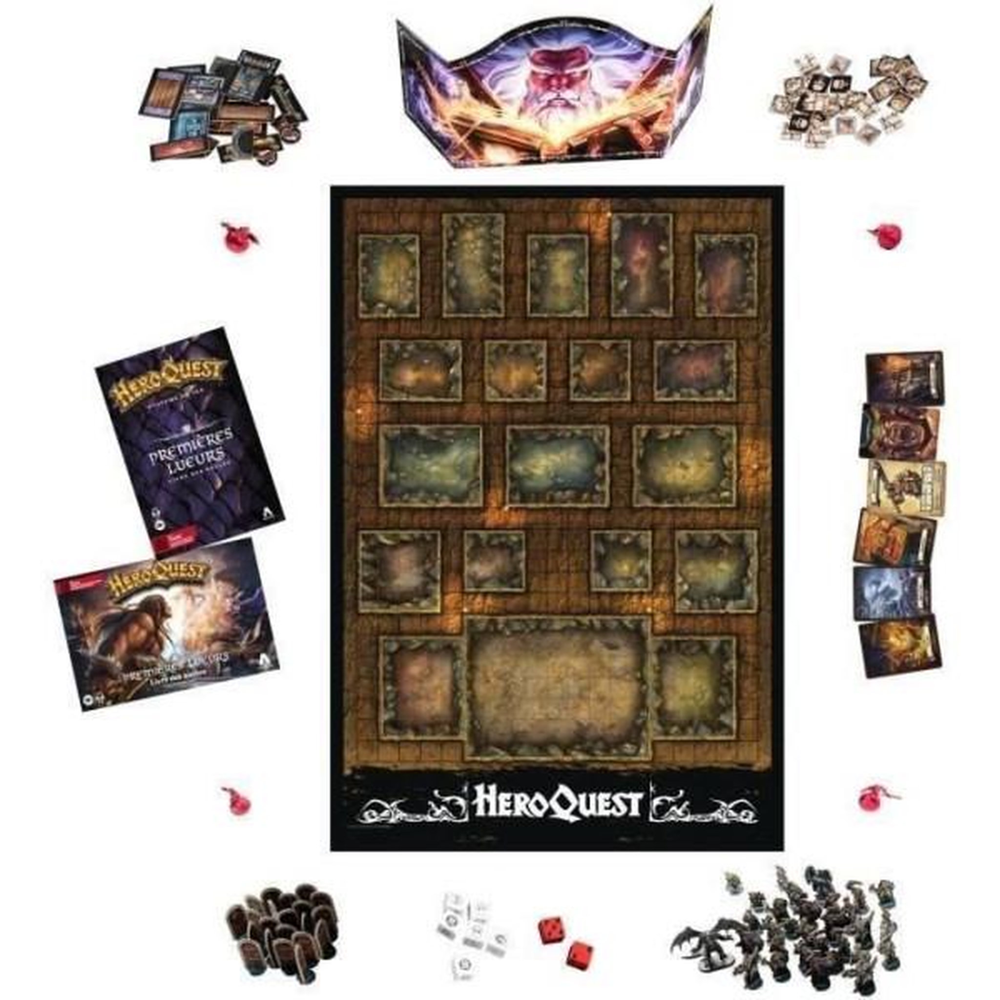 Voir la diapositive 3 : HASBRO Heroquest Systeme de Jeu First Light, jeu de plateau, Avalon Hill