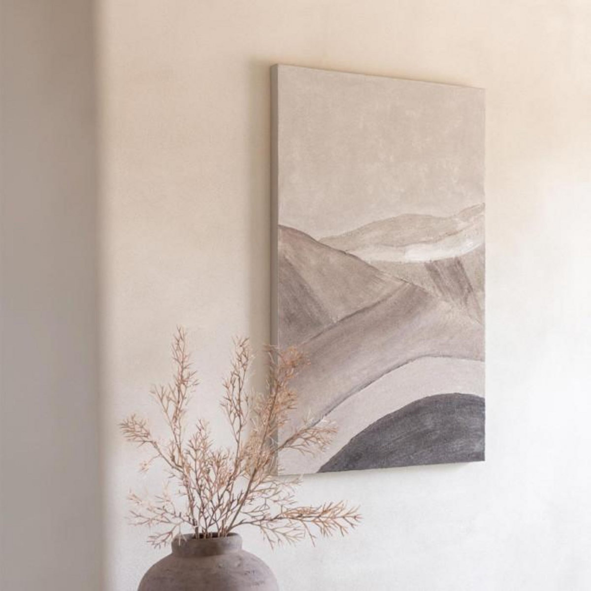 Paris Prix Toile Peinture Déco  Dune  82x122cm Multicolore