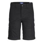 Jack & Jones Short  Garçon Jack & Jones Cargo 12274580. Coloris disponibles : Noir