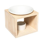 COMPTOIR DE LA BOUGIE Brûle-Parfum en Céramique  Bambou  11cm Naturel