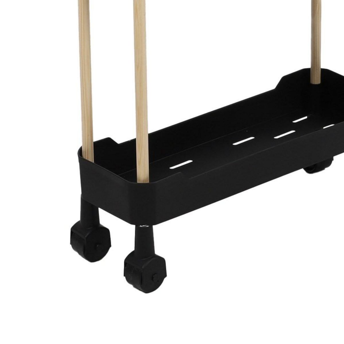 FORNORD Desserte à roulettes 3 niveaux pour espaces étroits