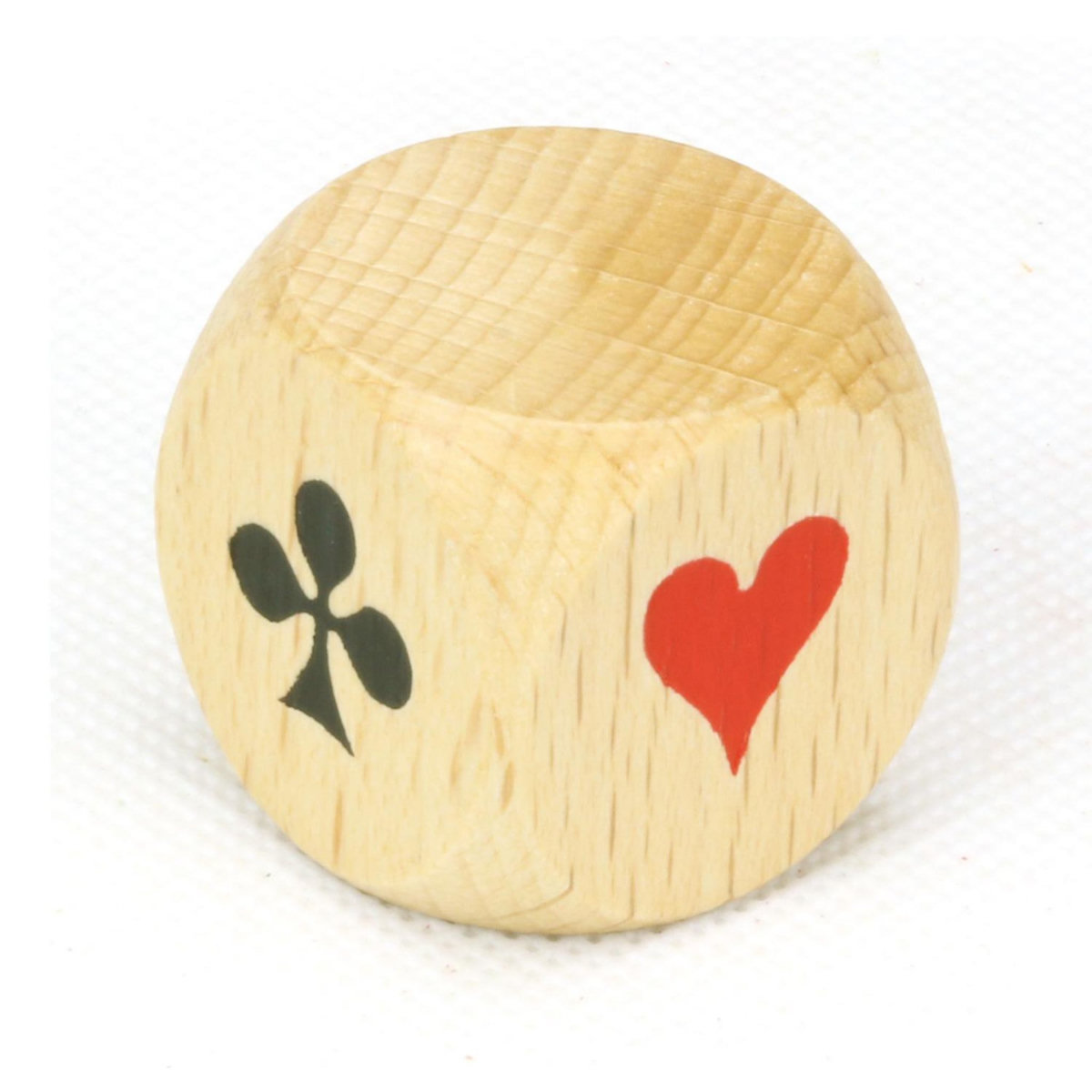 JeuJura Dé d'atout du jeu de Belote en bois