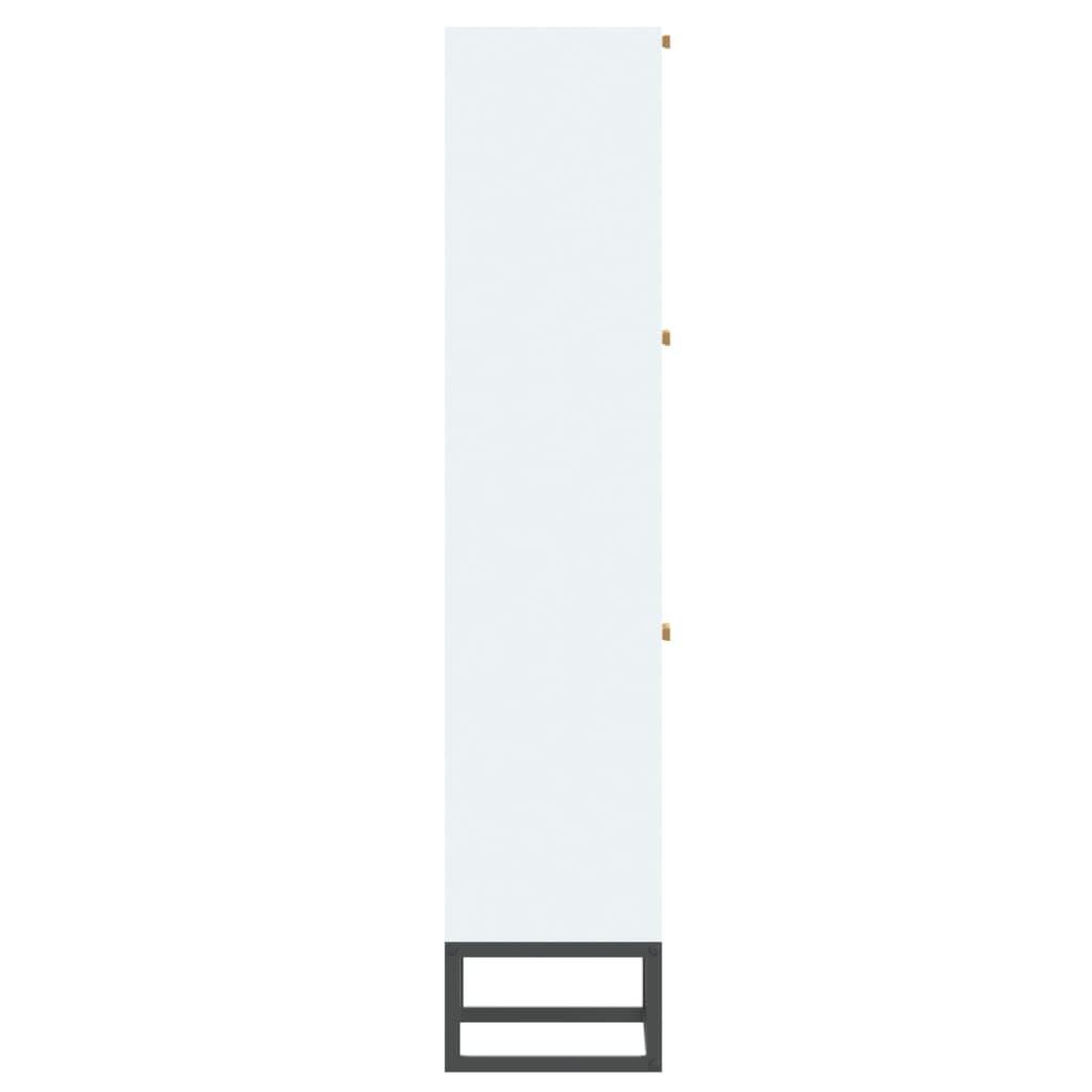 Voir la diapositive 5 : VIDAXL Armoire a chaussures blanc 52x25x120 cm bois d'ingenierie