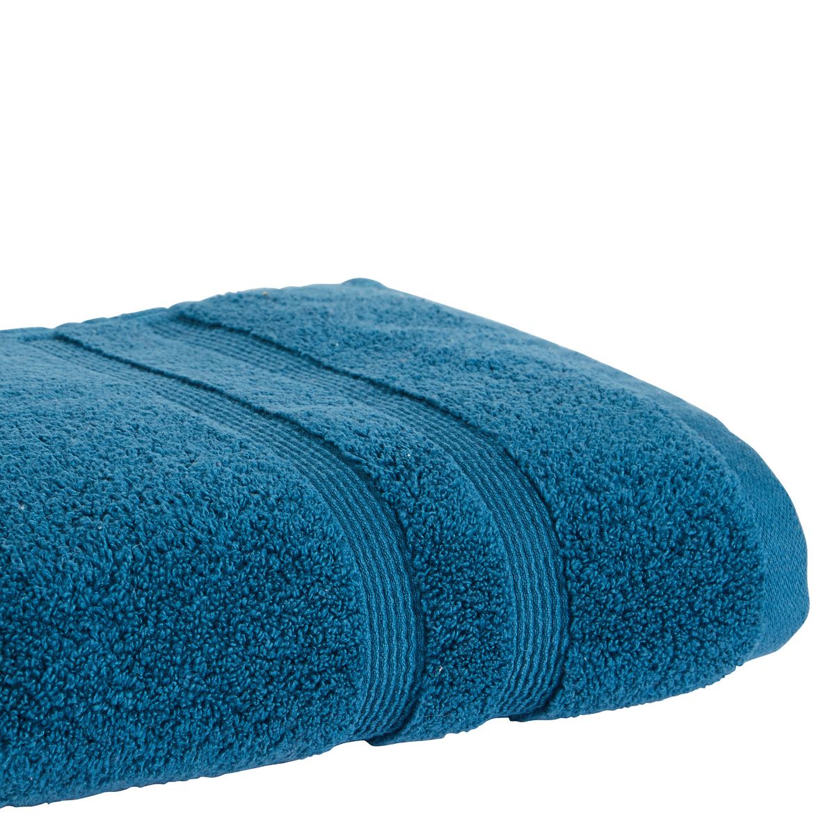 ACTUEL Serviette de toilette unie en coton  500 g/m²