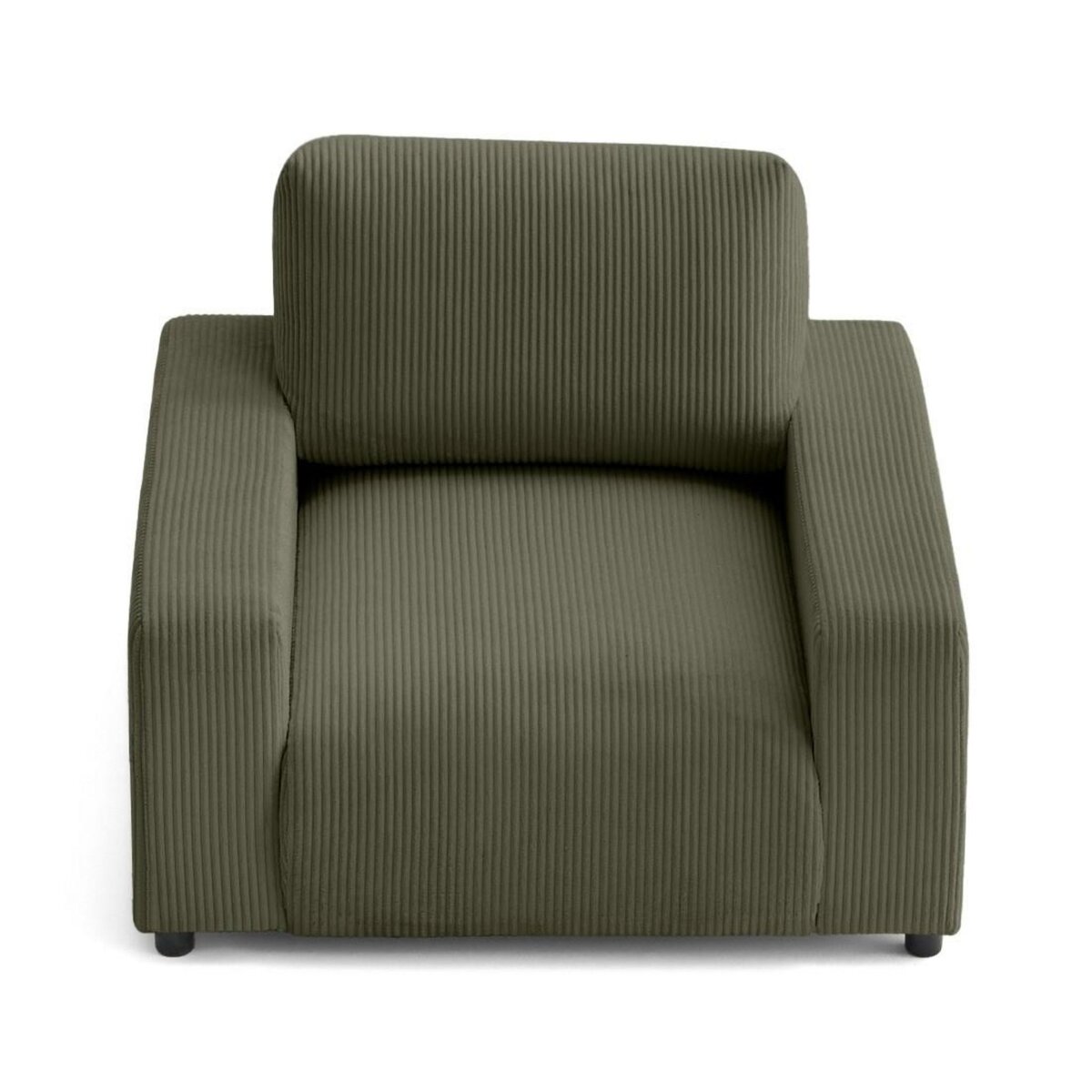 LISA DESIGN Pivoine - fauteuil en velours côtelé