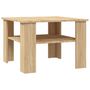 Voir la diapositive 2 : VIDAXL Table basse Chene sonoma 60x60x42 cm Bois d'ingenierie