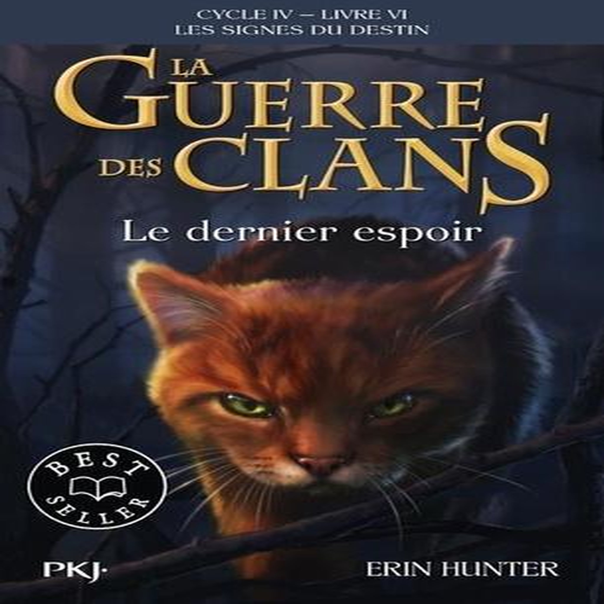 LA GUERRE DES CLANS : LES SIGNES DU DESTIN (CYCLE IV) TOME 6 : LE DERNIER ESPOIR, Hunter Erin